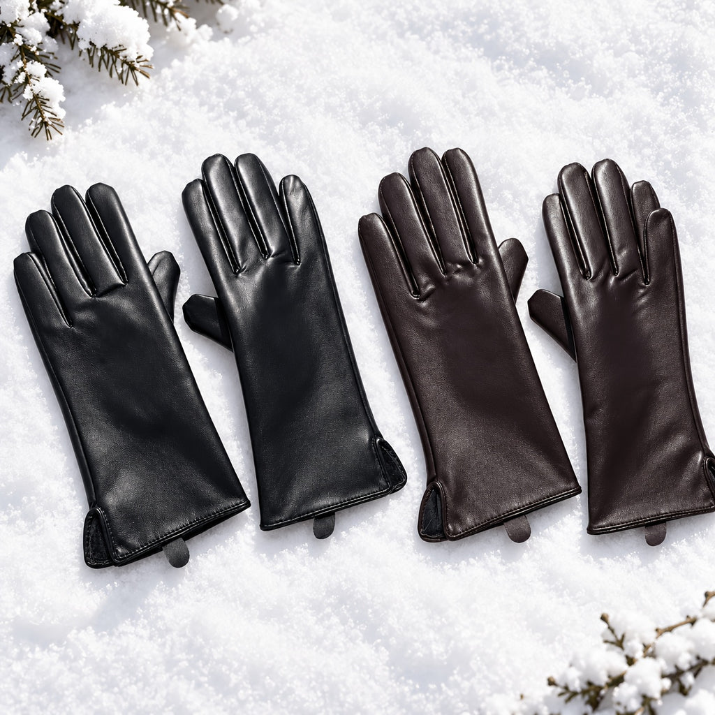 Gants thermiques en cuir