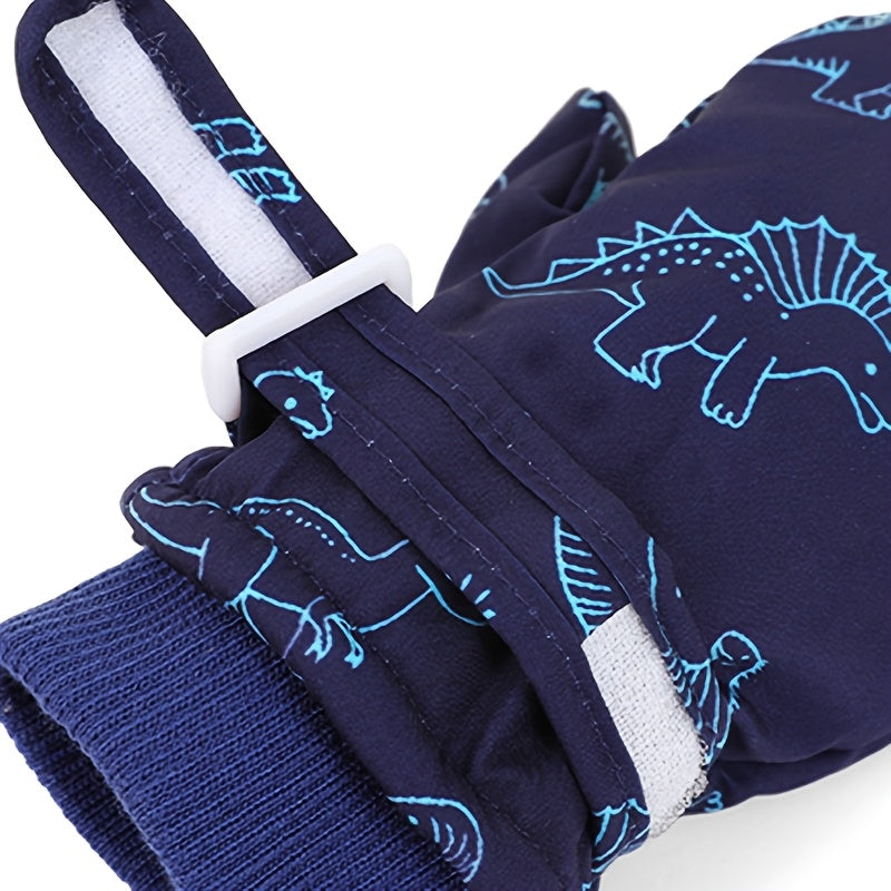 Gants mitaines coupe-vent antidérapants en maille, 5 coloris