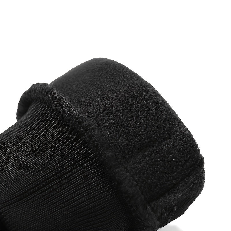 Gants tactiles à manchette longue en softshell