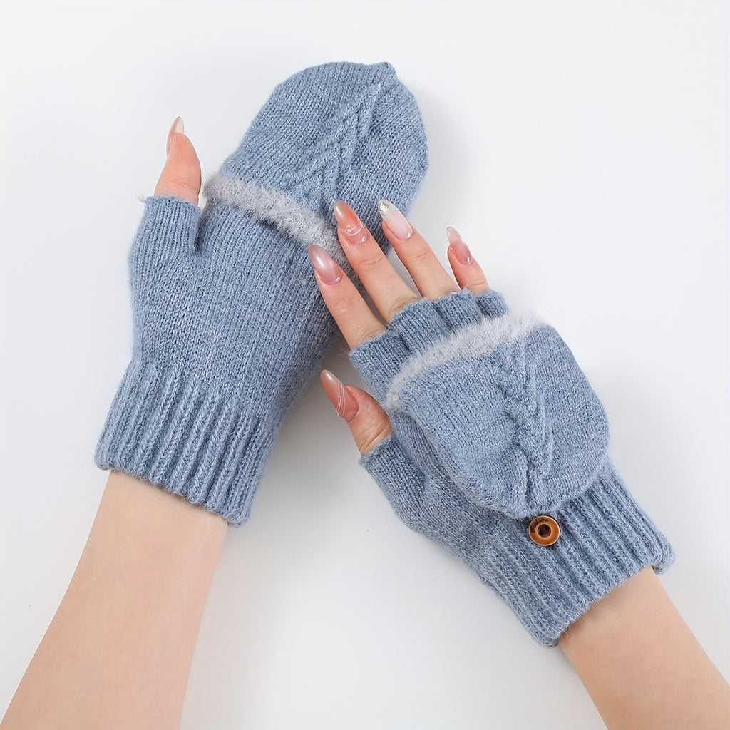 Gants en maille, 7 coloris