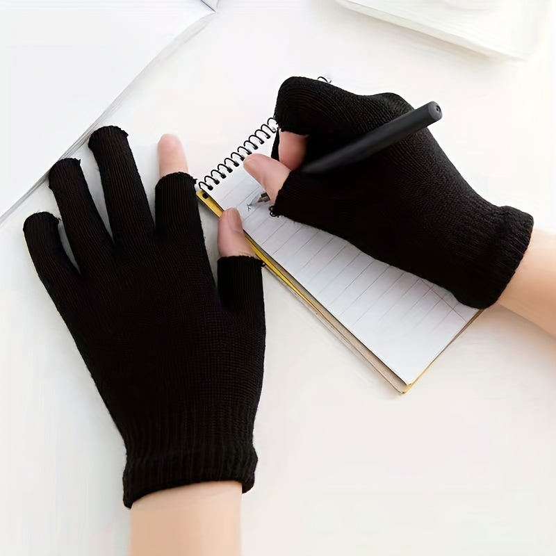 Gants à deux doigts ouverts