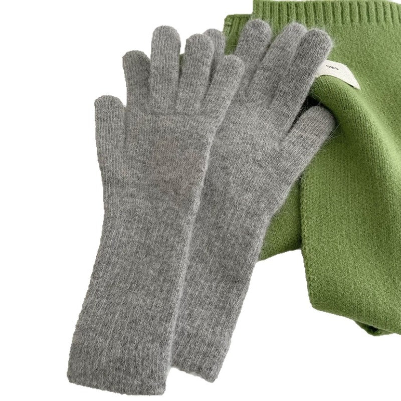 Gants sans doigts coupe-vent thermiques en maille — lot de 2 paires