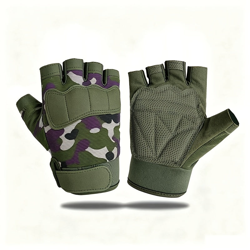 Gants de vélo pour enfant, du S au L, camouflage