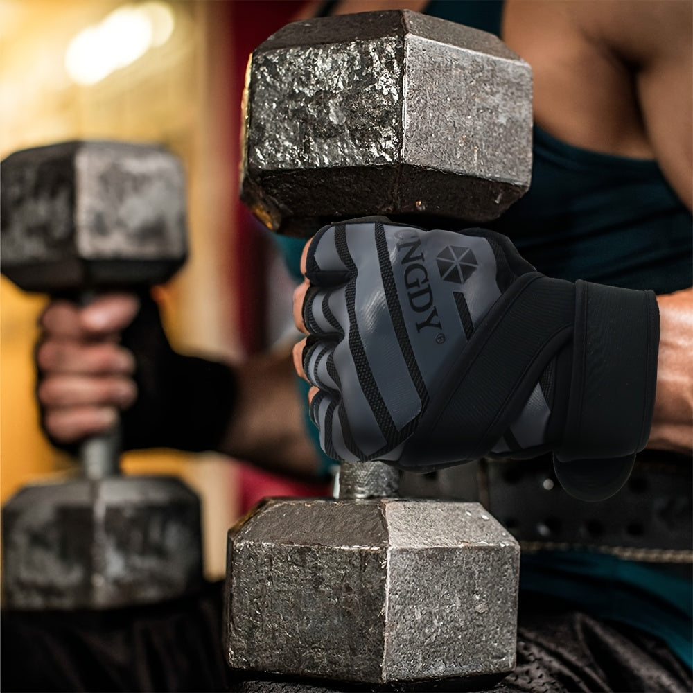Gants de musculation sans doigts antidérapants en maille, 6 coloris
