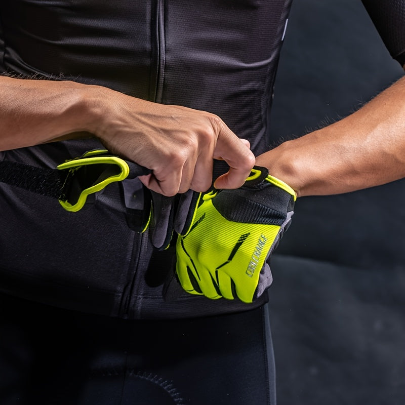 Gants de vélo à paume renforcée en maille