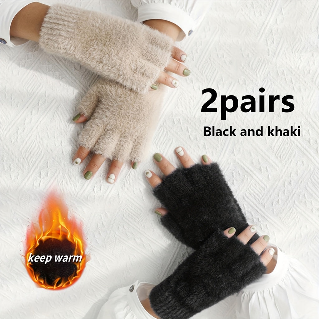Noir + Kaki / Taille unique