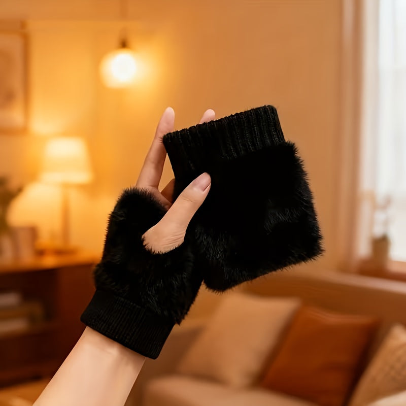 Gants mitaines