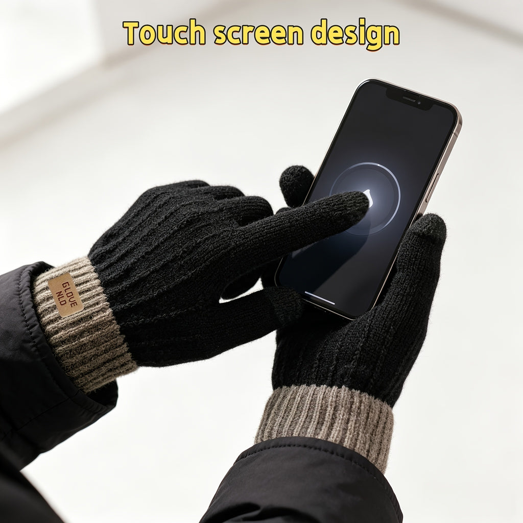 Gants en cachemire