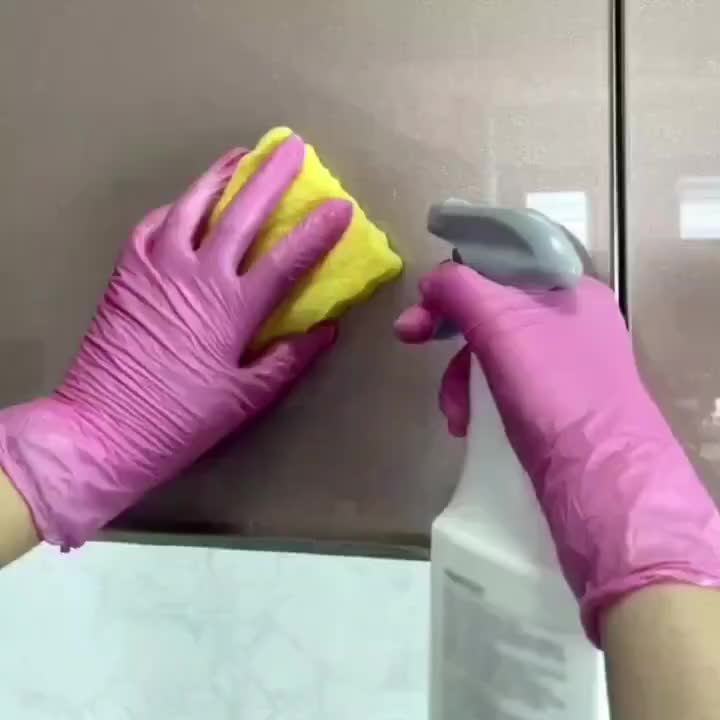 Gants anti-chaleur jetables en nitrile