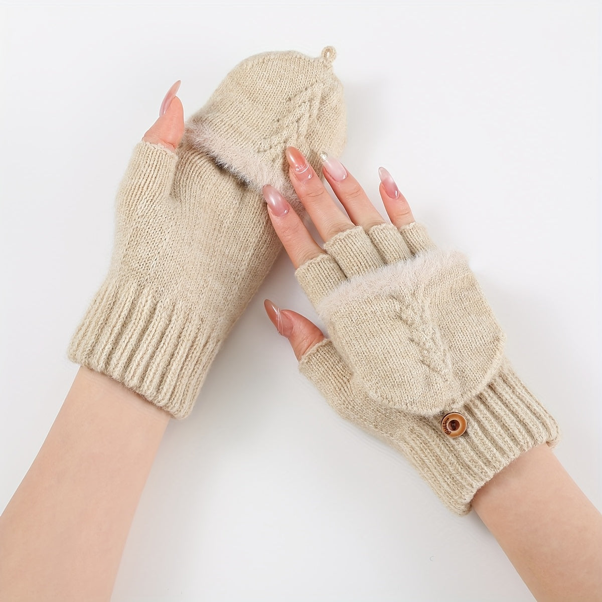 Gants en maille, 7 coloris
