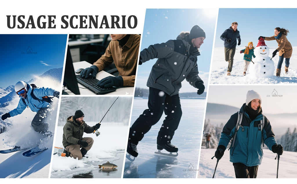 Gants de ski chauffants