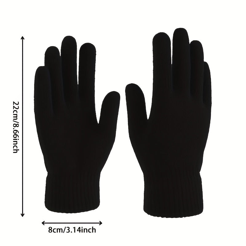 Gants de ski en maille — lot de 9 paires