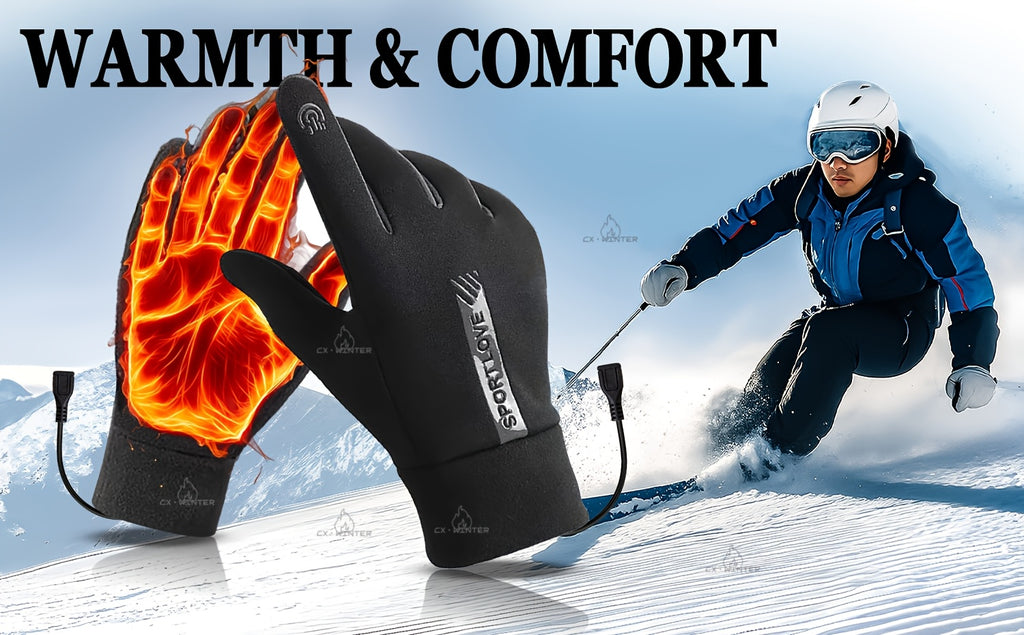 Gants de ski chauffants
