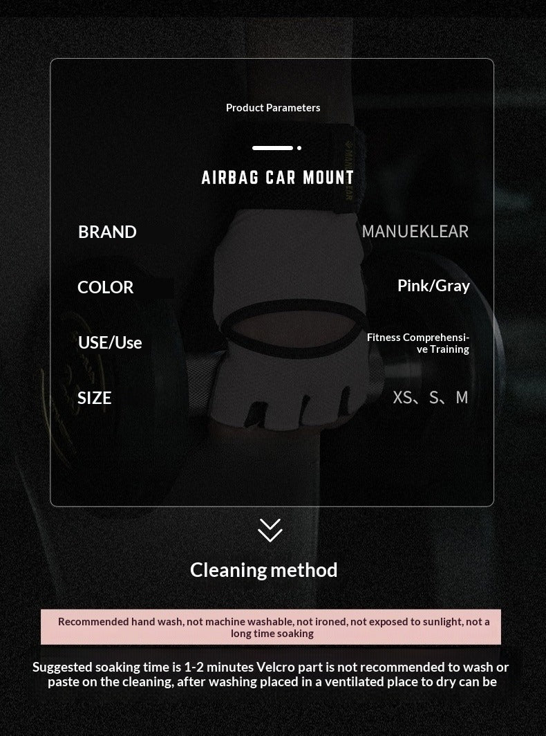 Gants de musculation antidérapants, 2 coloris