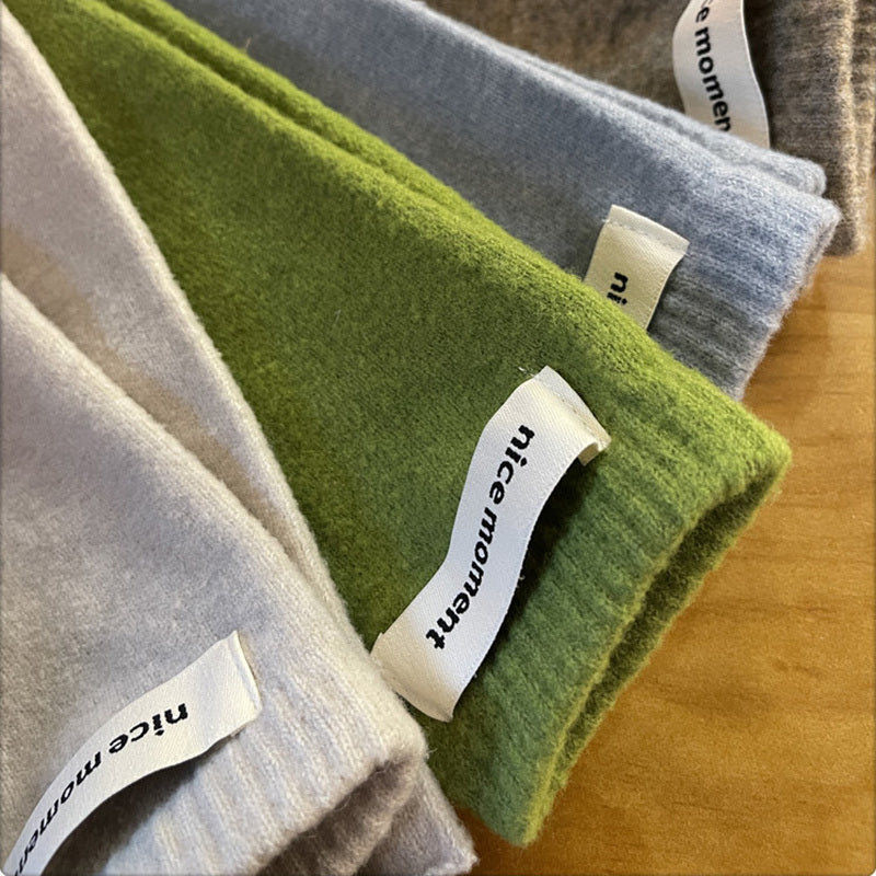 Manchons à passage pour le pouce en maille — lot de 2 paires (modèle 2)