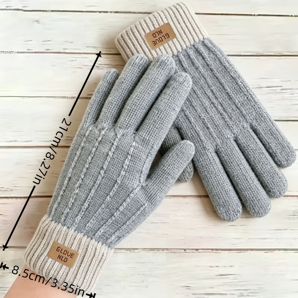 Gants tactiles en maille — lot de 2 paires