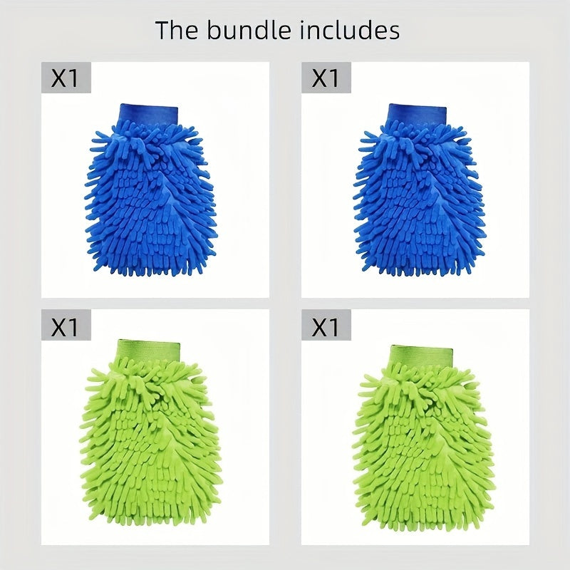 (bleu Vert) 4 Pièces