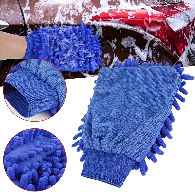 Gants de lavage en microfibre — lot de 4 paires