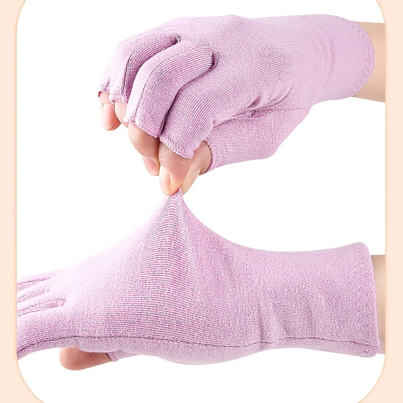 Gants sans doigts, 5 coloris