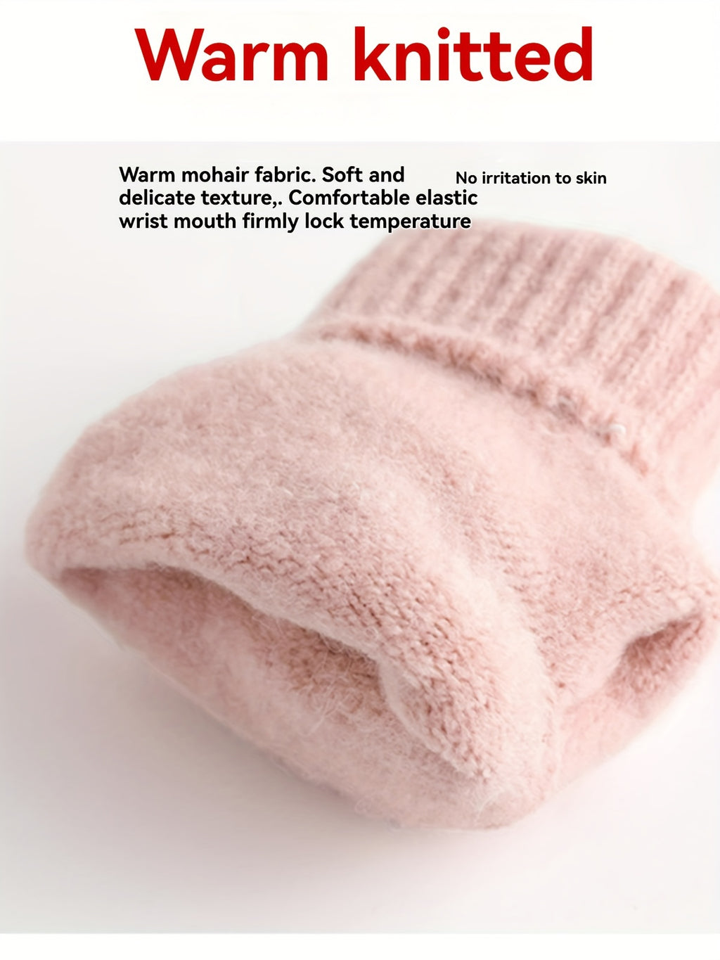 Gants coupe-vent en laine