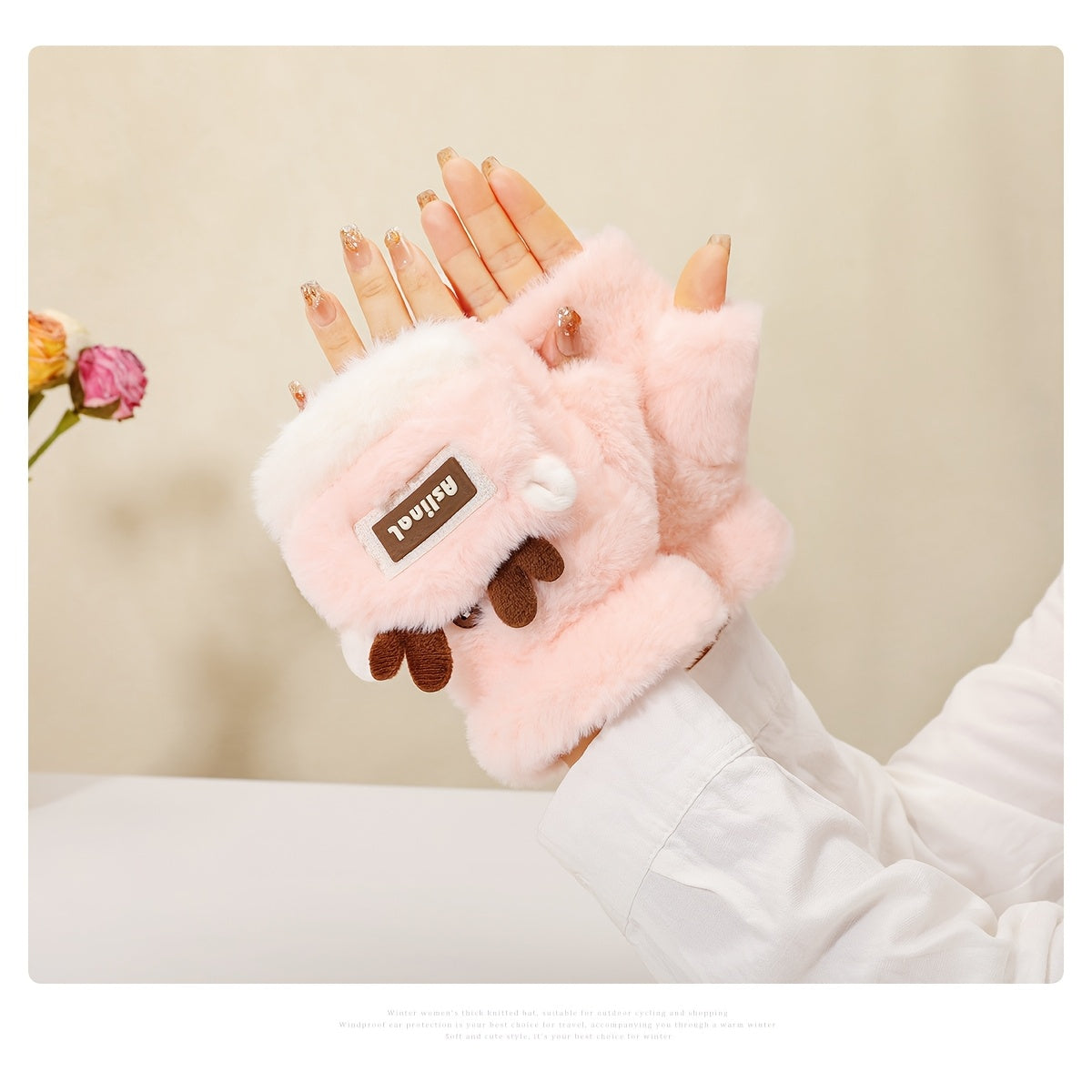 couleur rose / 2 paires-4 Image