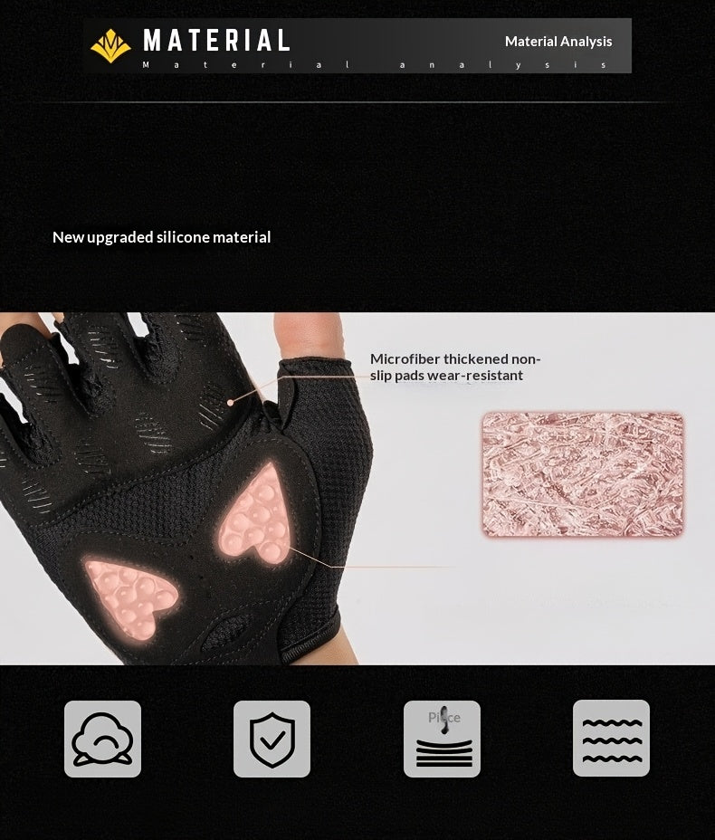 Gants de musculation antidérapants, 2 coloris