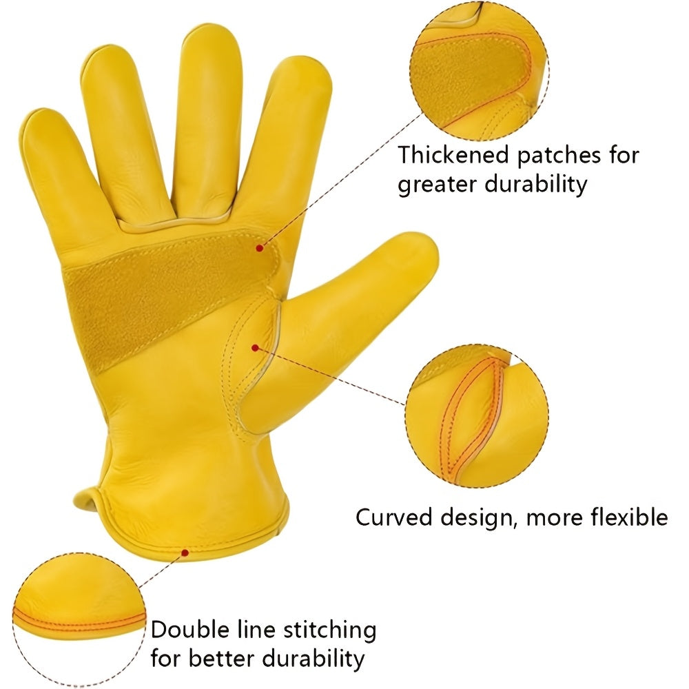 Gants de travail en cuir