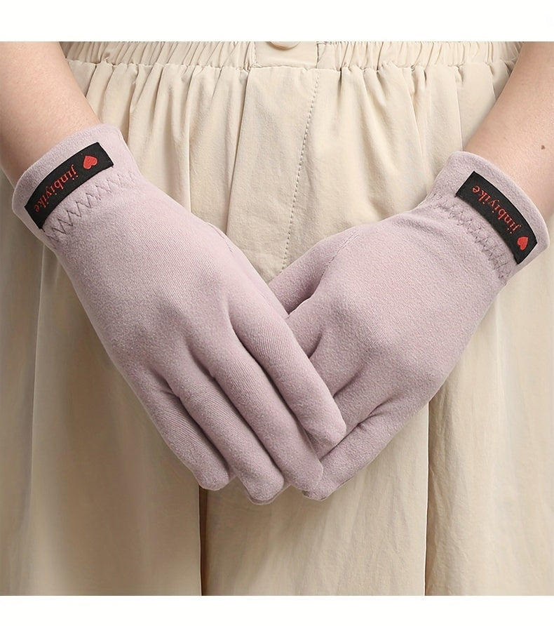 Gants thermiques fins en maille