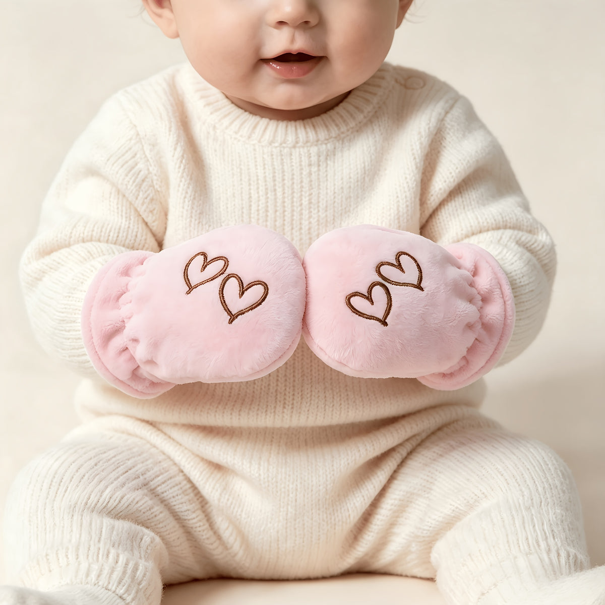 Gants en maille pour bébé
