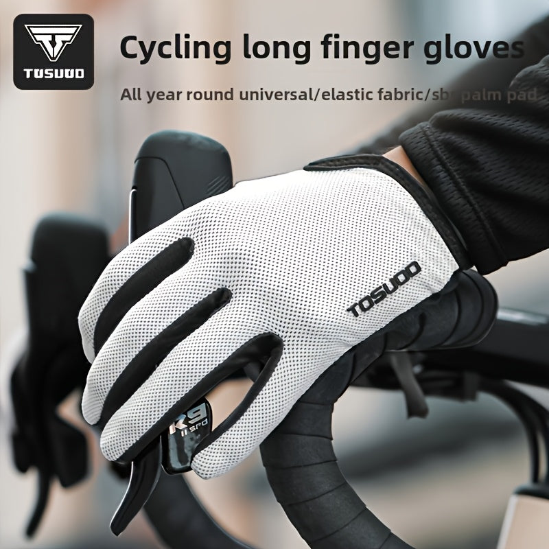 Gants longs de vélo en maille