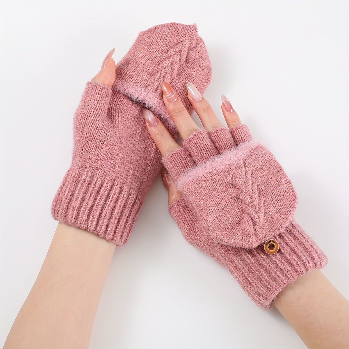 Gants en maille, 7 coloris