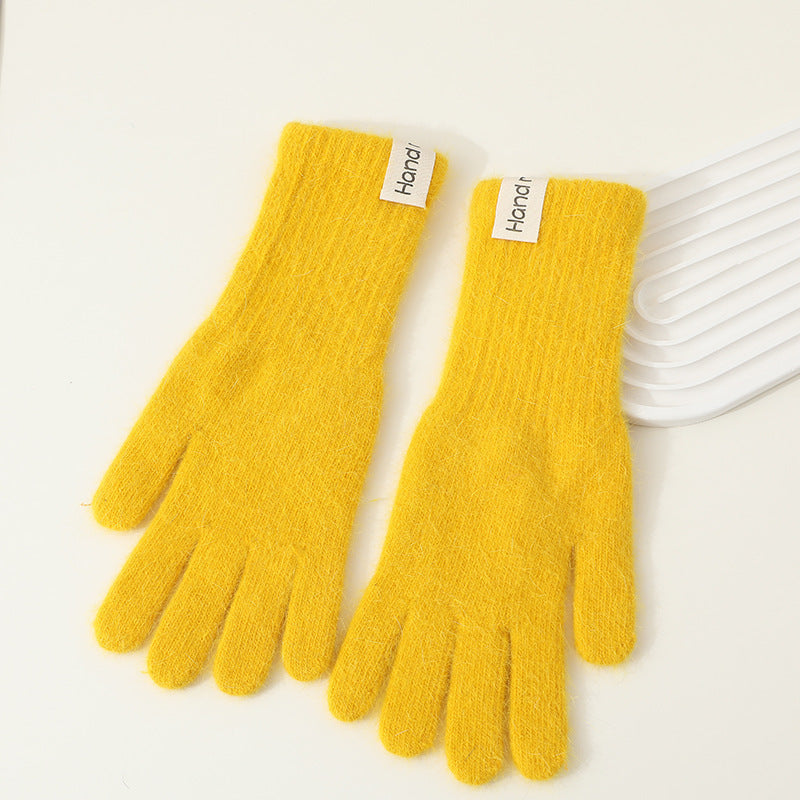 Gants doublés thermiques en maille