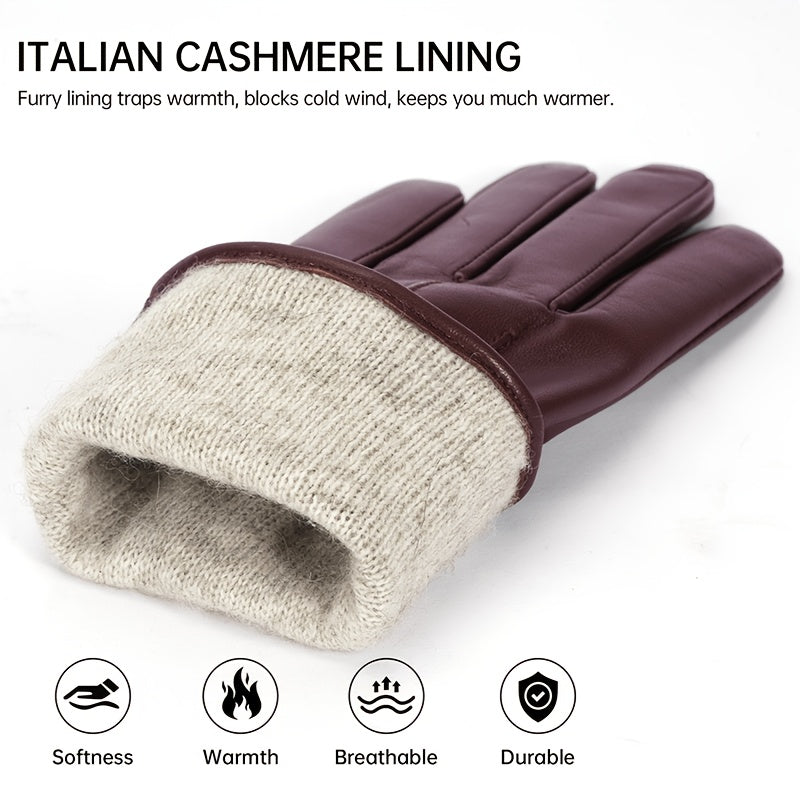 Gants coupe-vent doublés, 3 coloris