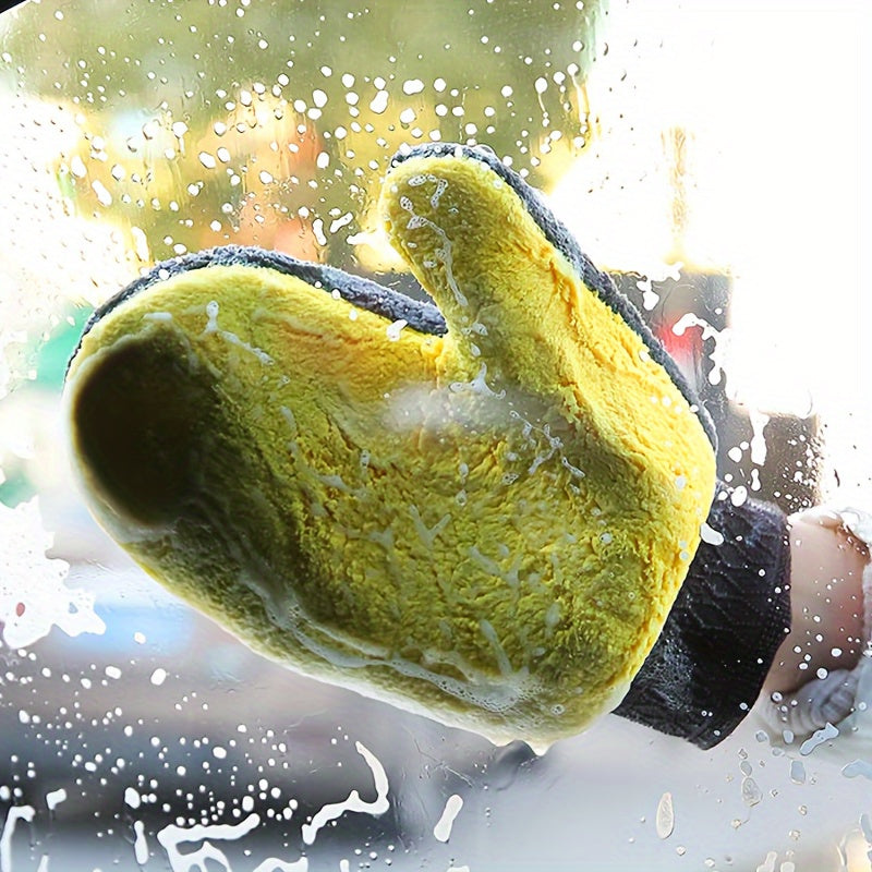 Gants de lavage en microfibre, à oursons