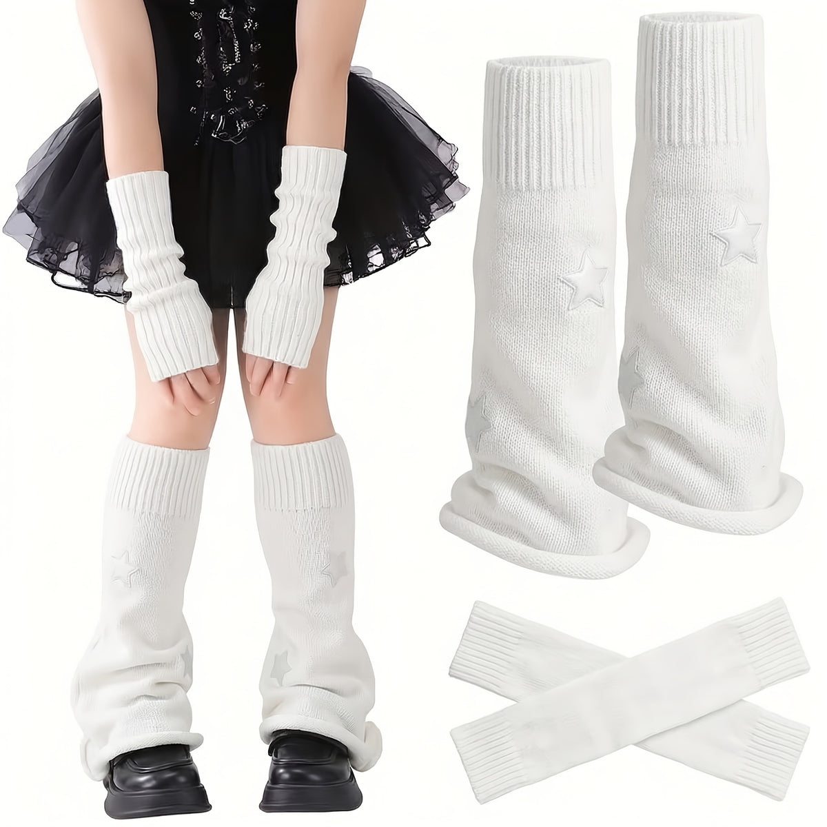 Blanc / Taille unique
