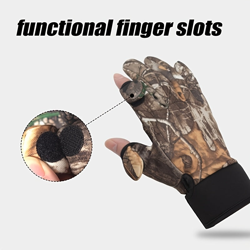 Gants tactiles en maille (modèle 2)