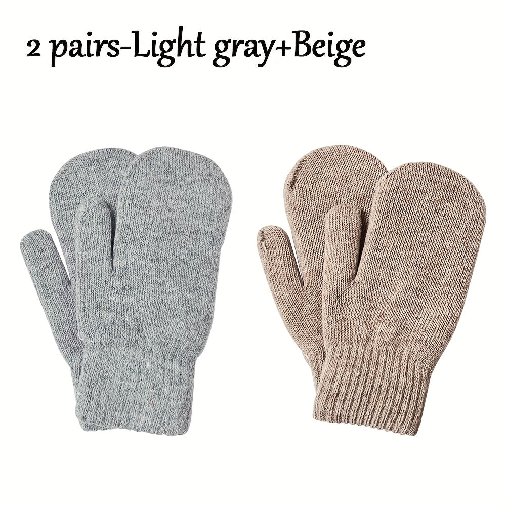 Gris Clair + Beige 2 Paires Image