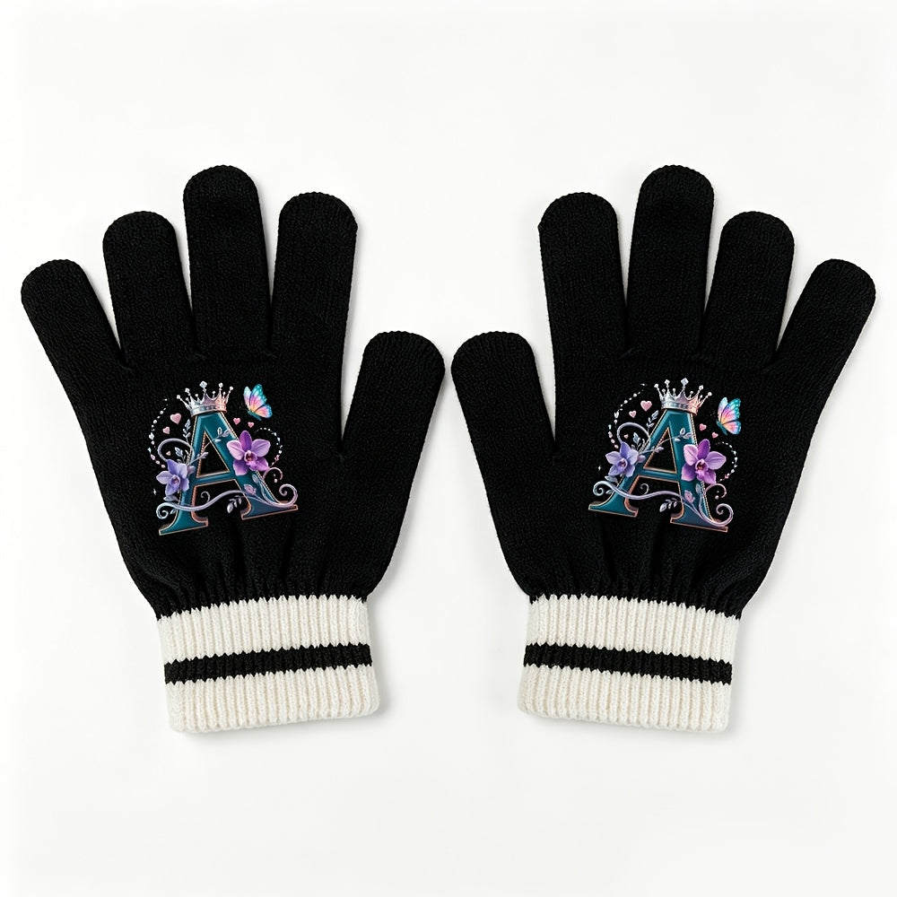 Gants en maille, 26 coloris (modèle 3)