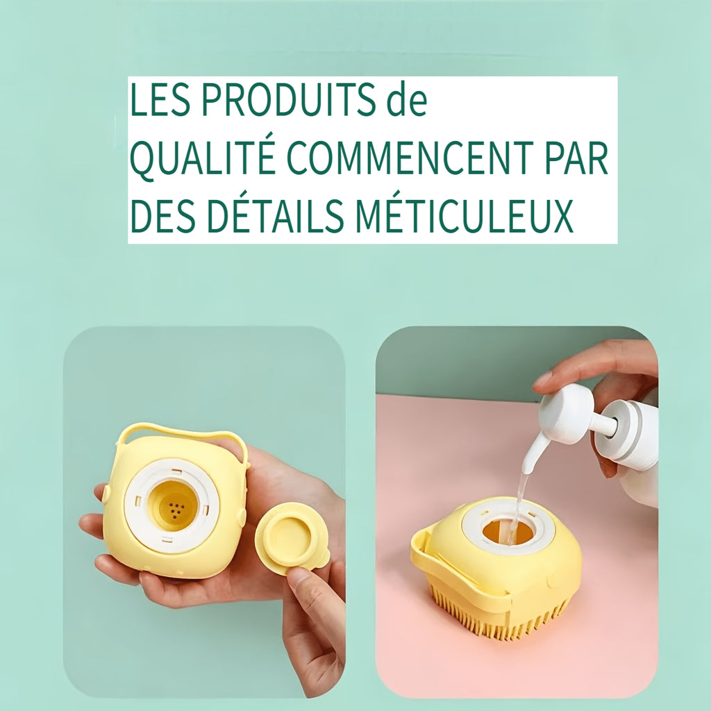 Gants de toilettage antidérapants