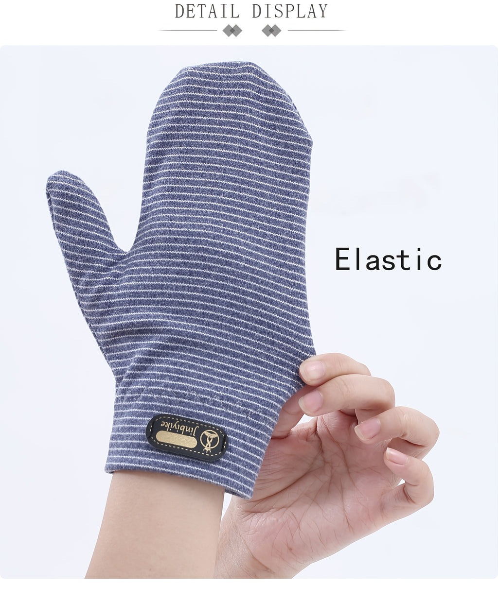 Gants sans doigts thermiques en maille, 5 coloris