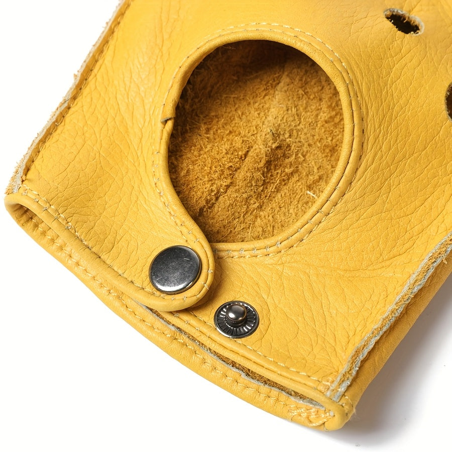 Mitaines de conduite en cuir