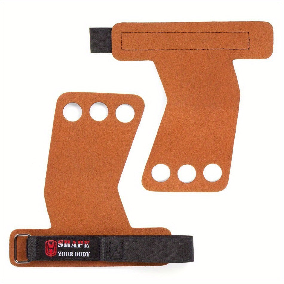 Gants de musculation à sangle de poignet en cuir