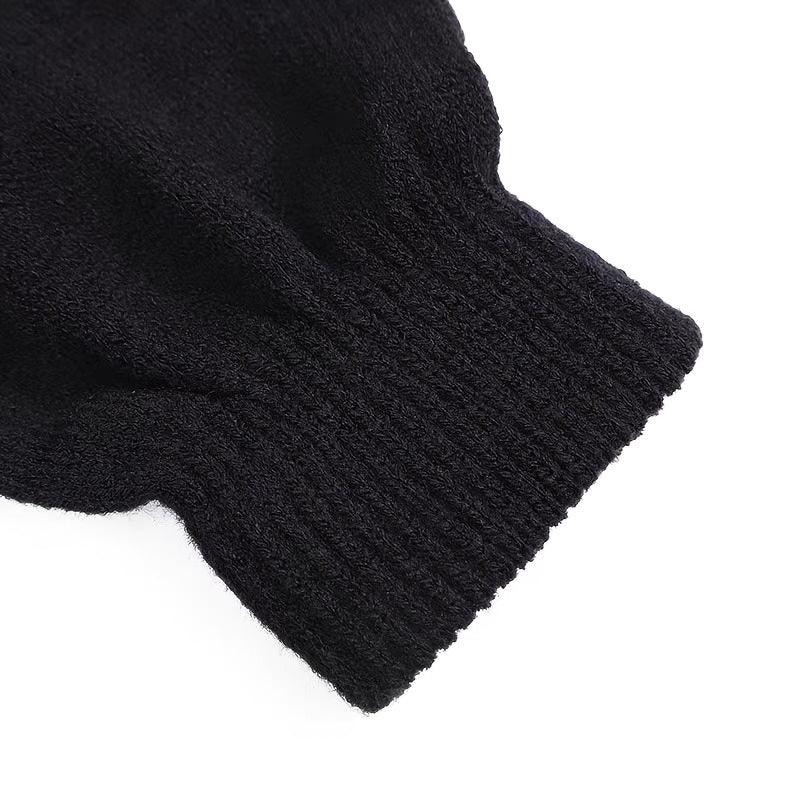 Gants doublés en maille — lot de 5 paires