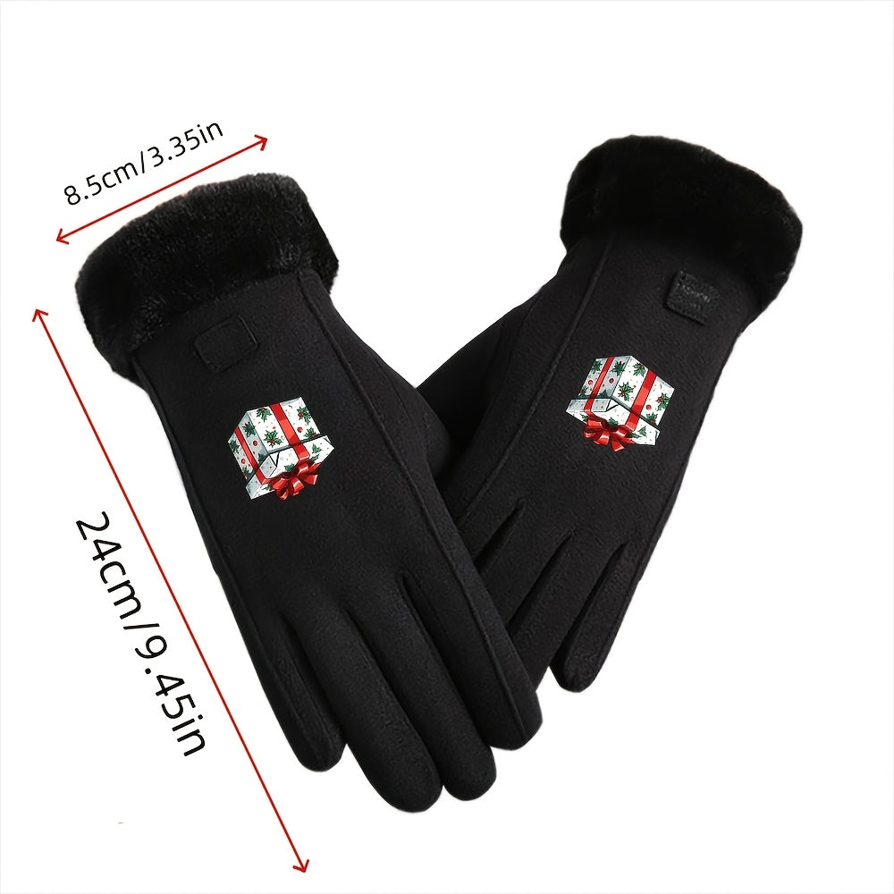 Gants en suédine