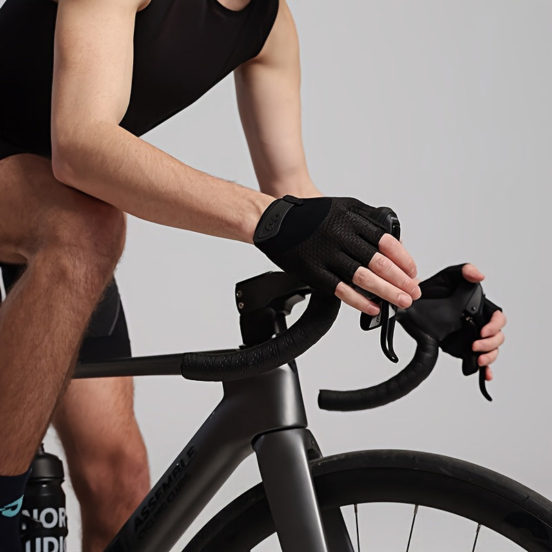 Mitaines de vélo respirantes à paume renforcée en maille, du S au XXL
