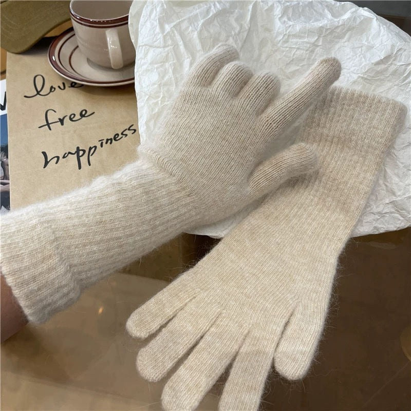 Gants sans doigts coupe-vent thermiques en maille — lot de 2 paires