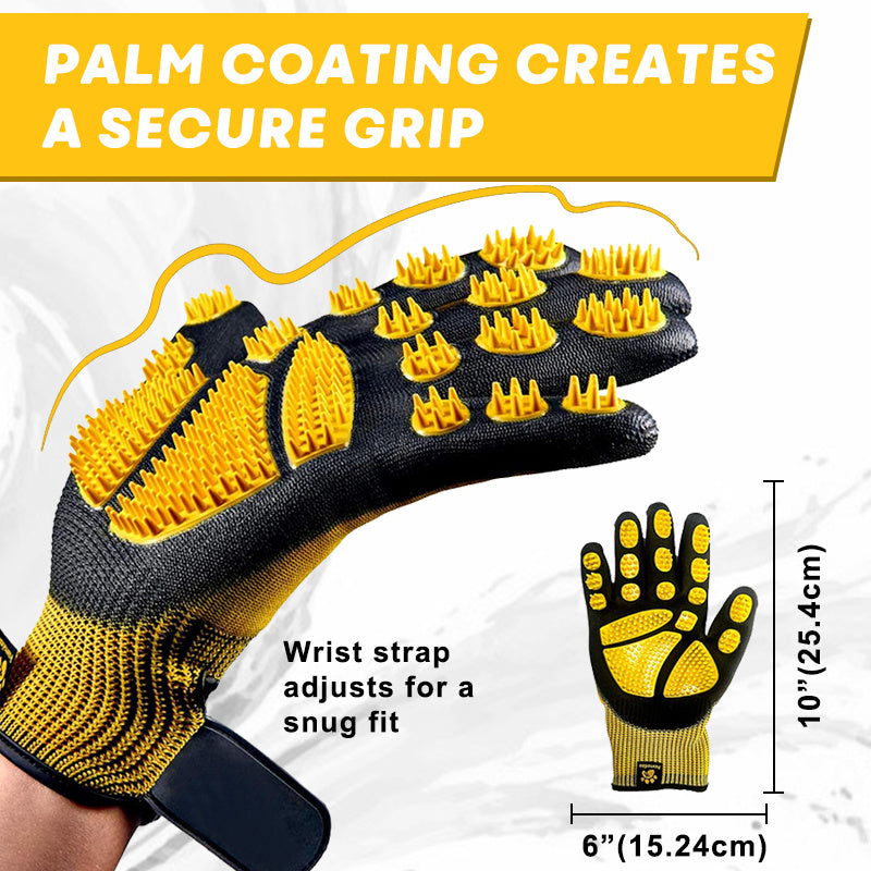 Gants de toilettage, gants