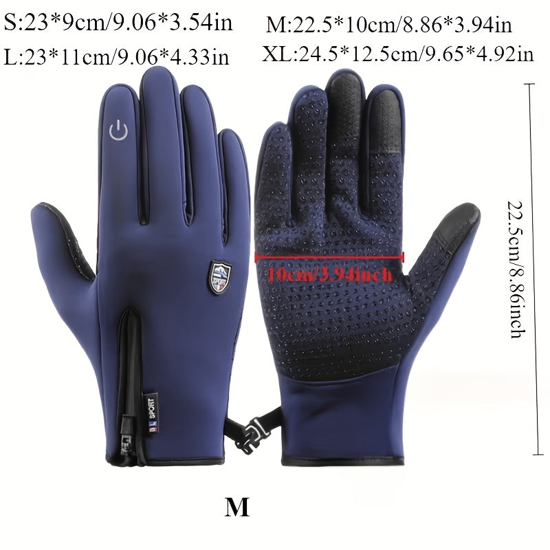 Gants de vélo tactiles en maille, du M au L