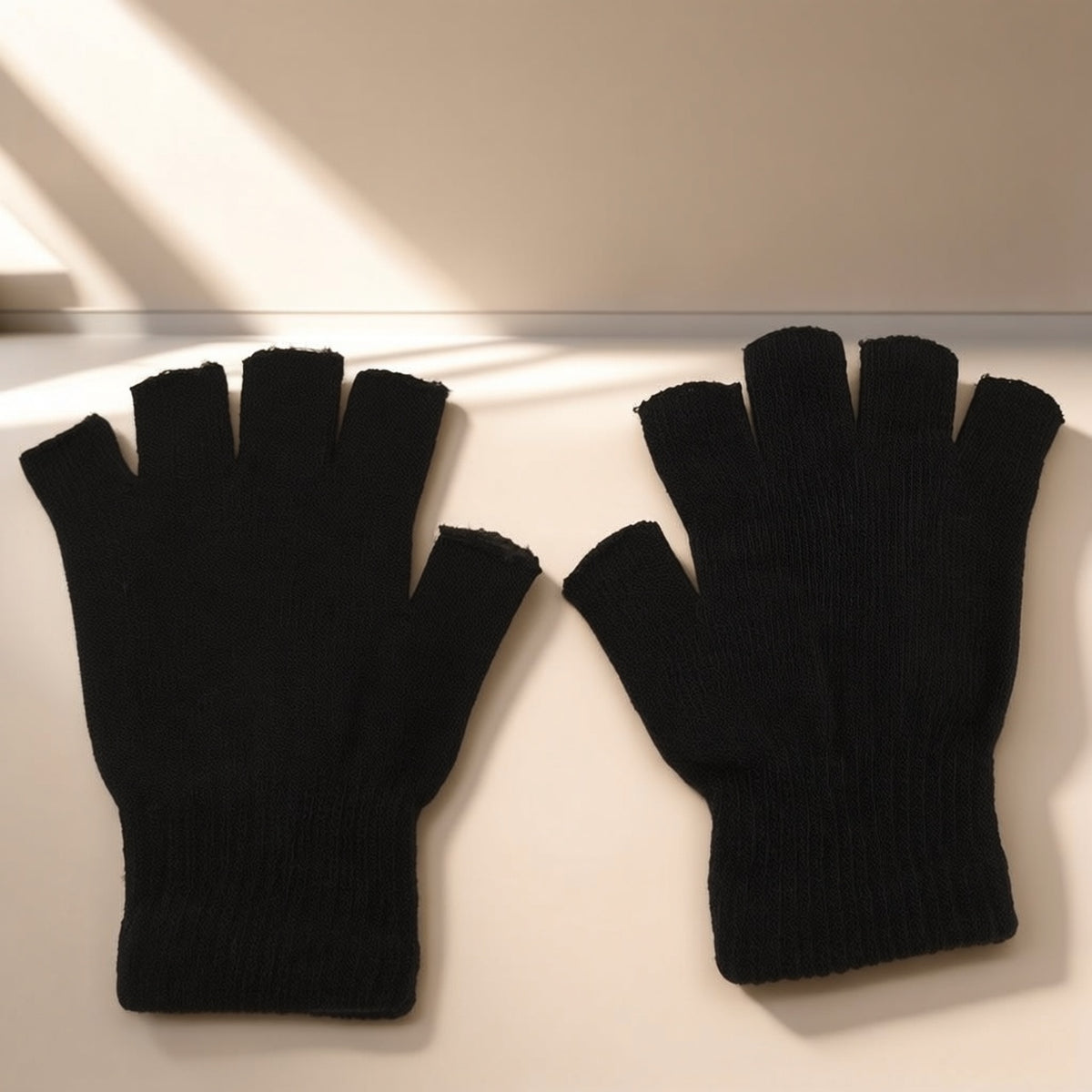 Mitaines en maille fine