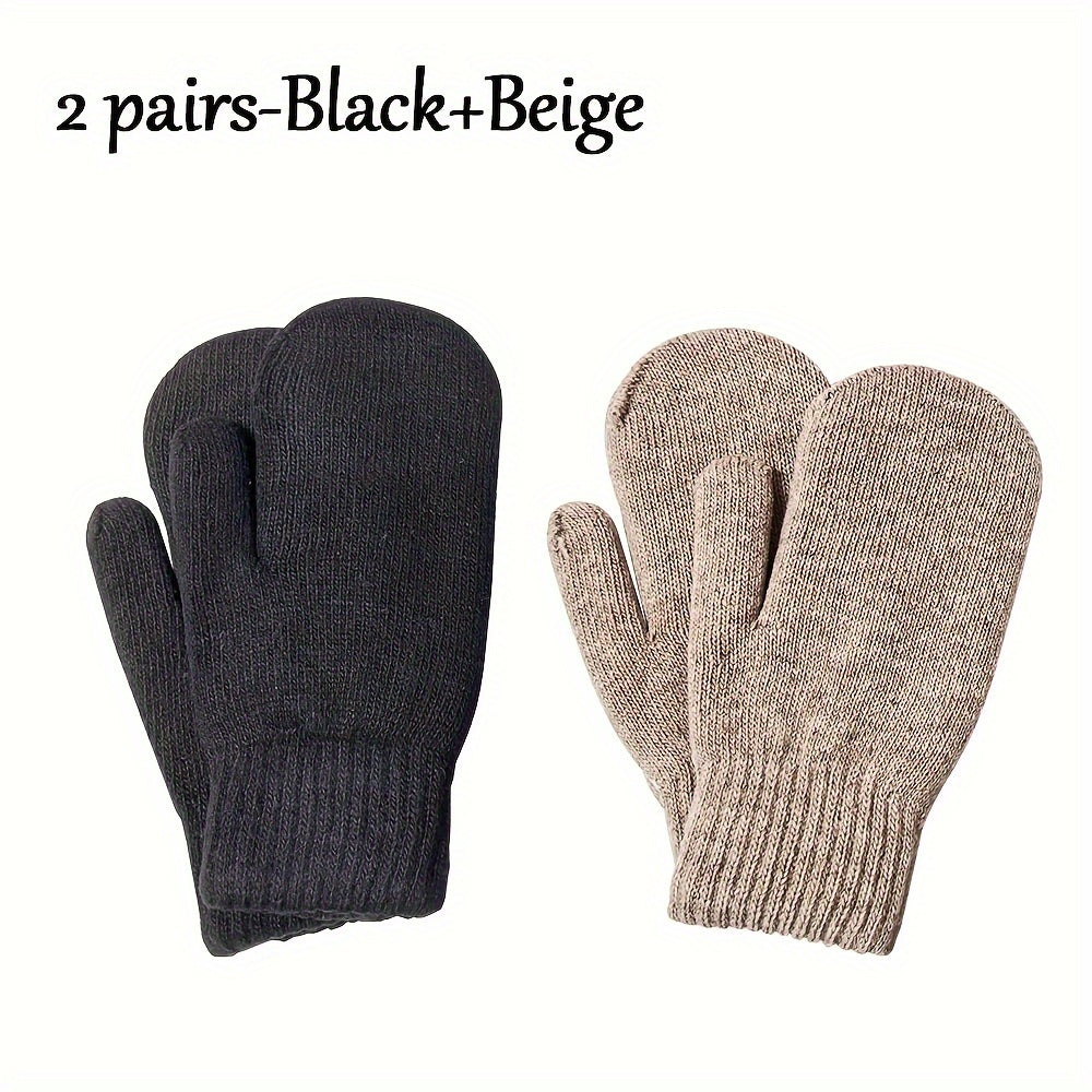 Beige+Noir 2 Paires